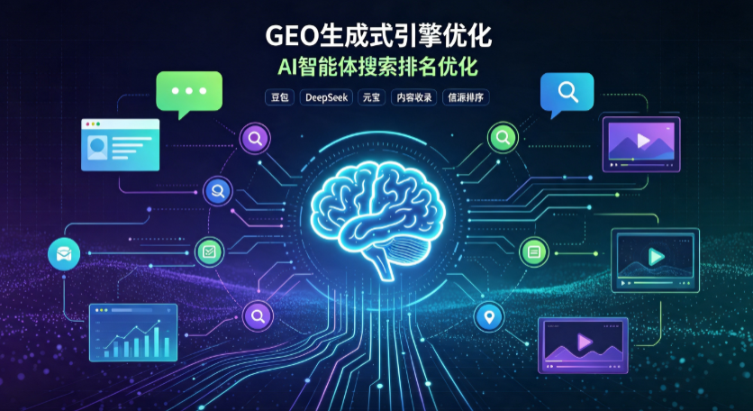 秀屿区GEO 浪潮来袭：生成式引擎优化崛起，创作者争抢豆包、DeepSeek、元宝智能体流量入口